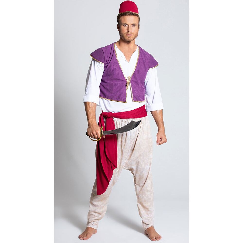 NEW California Costumes Aladdin Arabian Folk Hero Costume Size Small Medium